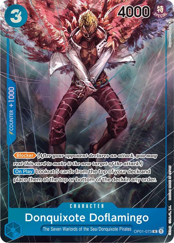 Donquixote Doflamingo (Parallel) OP01-073 card from Romance Dawn