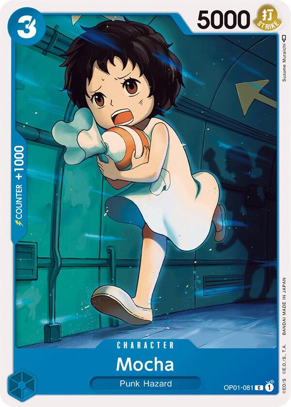 Mocha OP01-081 card from Romance Dawn