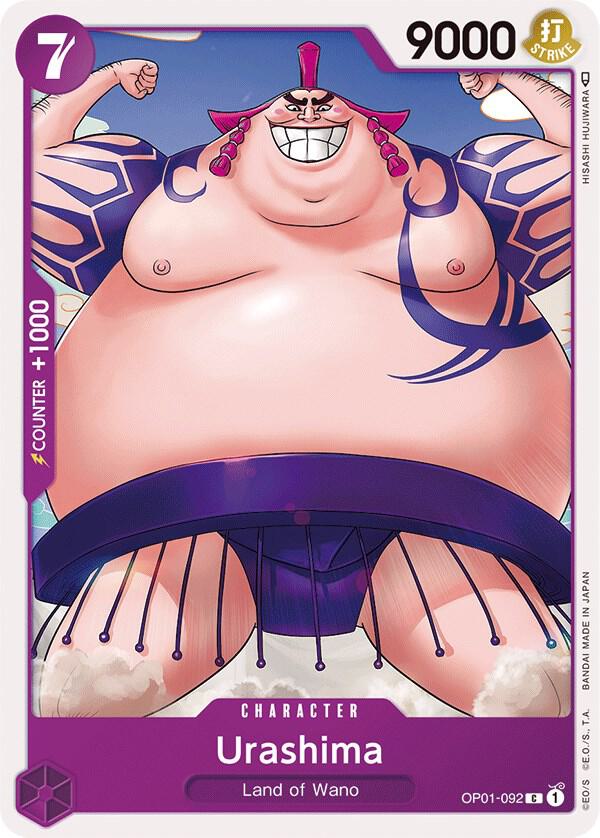 Urashima OP01-092 card from Romance Dawn
