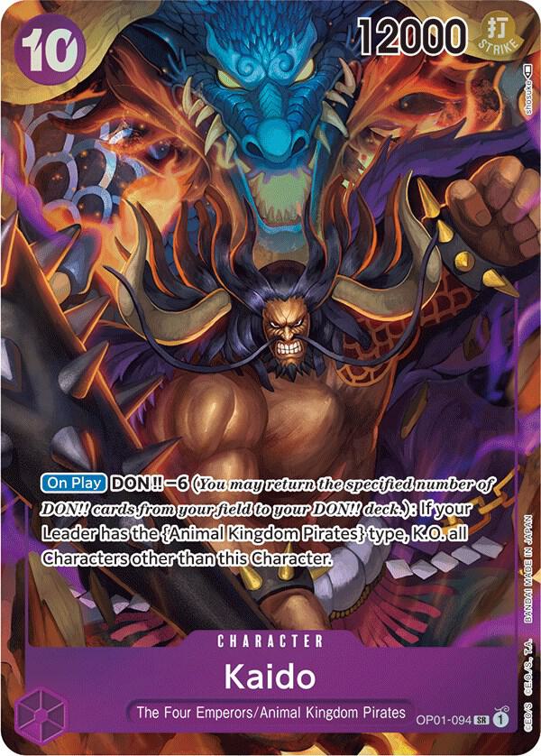 Kaido (Parallel) OP01-094 card from Romance Dawn