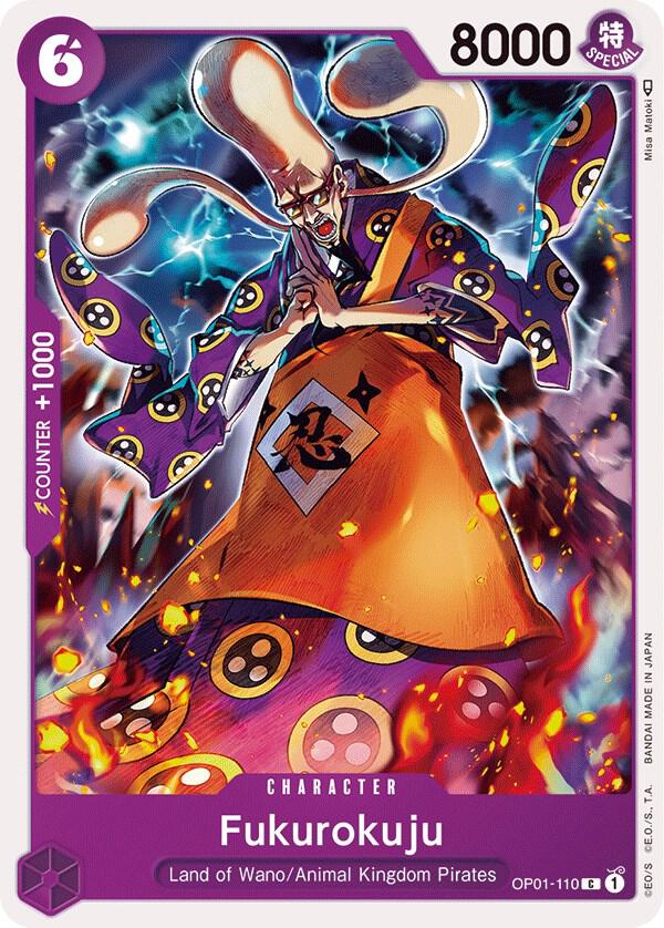 Fukurokuju OP01-110 card from Romance Dawn