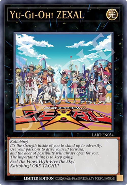 Yu-Gi-Oh! ZEXAL LART-EN054 card from The Lost Art Promotion