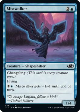 Mistwalker 323 card from Jumpstart 2022