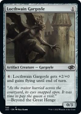 Locthwain Gargoyle 783 card from Jumpstart 2022