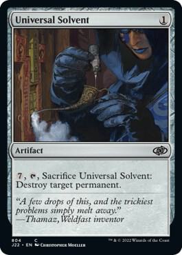 Universal Solvent 804 card from Jumpstart 2022