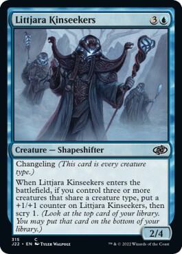 Littjara Kinseekers 315 card from Jumpstart 2022