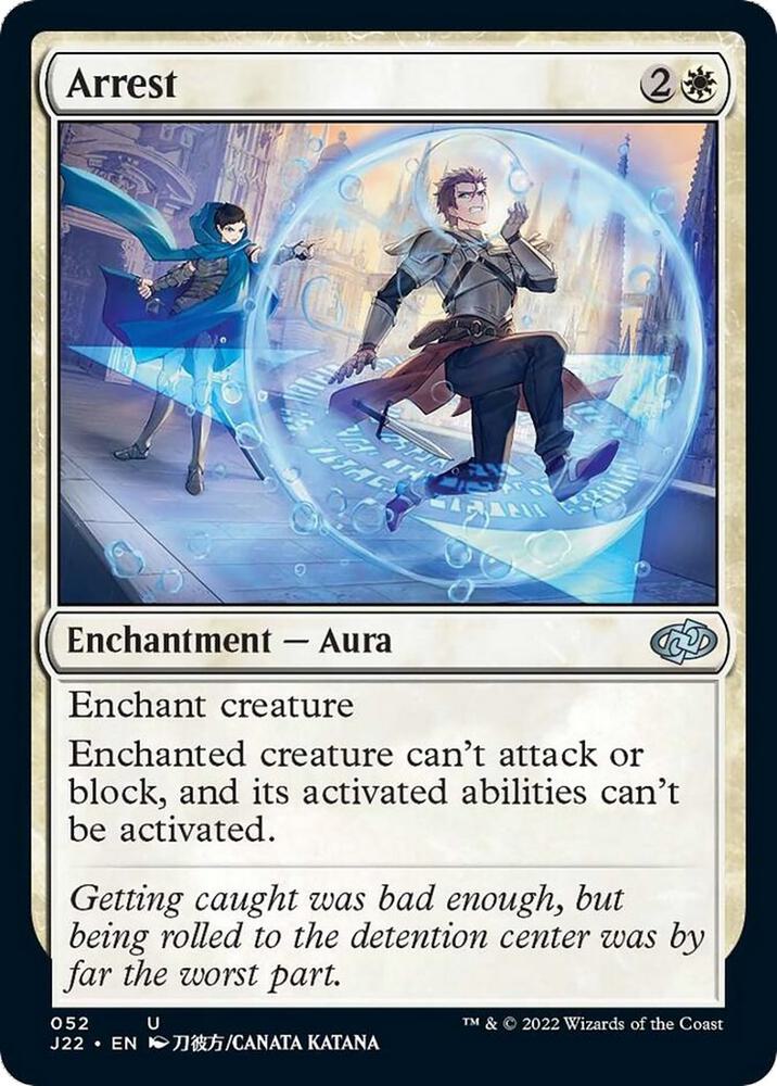 Arrest 52 card from Jumpstart 2022