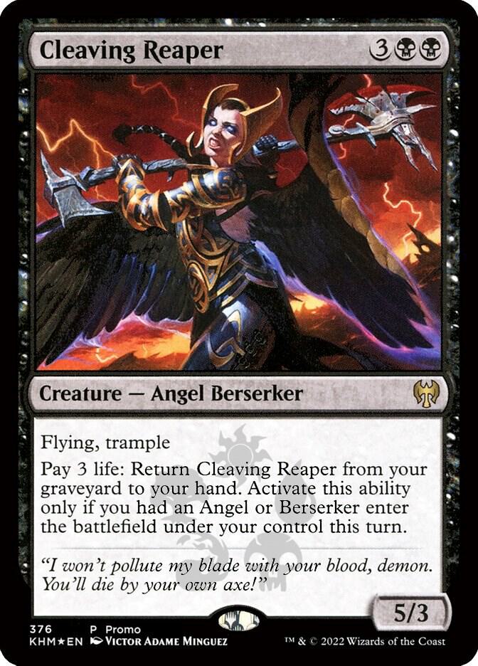 Cleaving Reaper 376 card from Media Promos