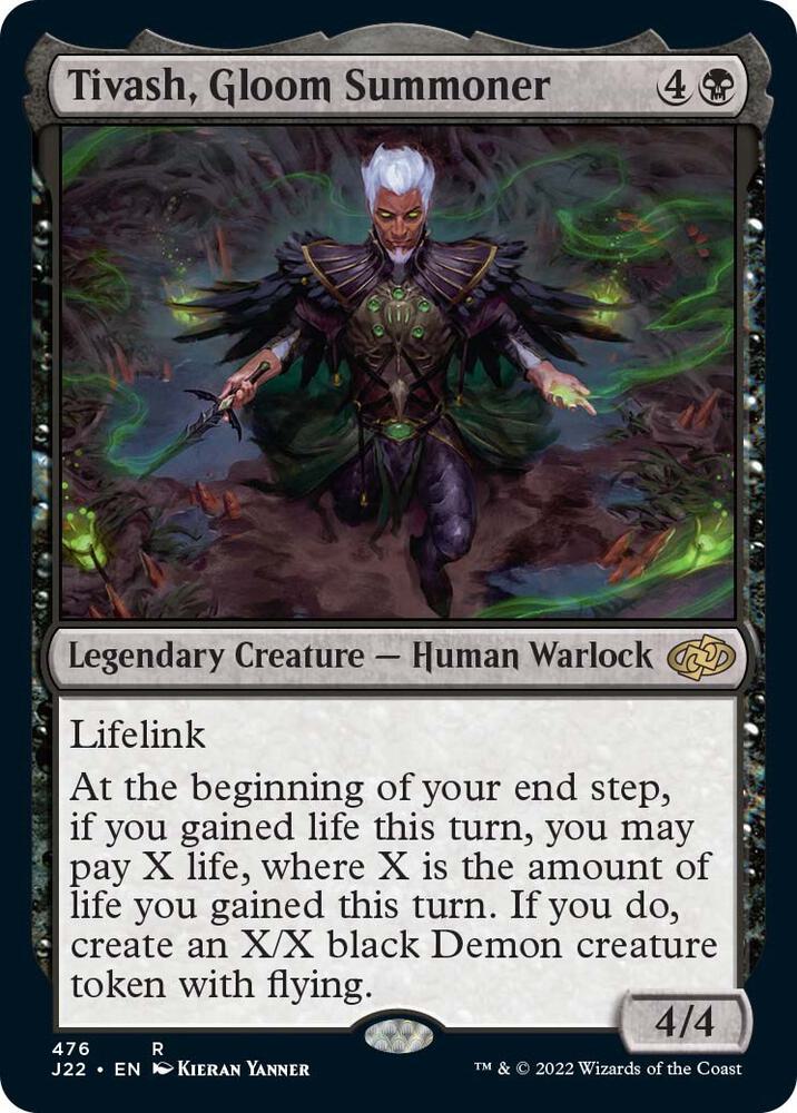 Tivash, Gloom Summoner 476 card from Jumpstart 2022