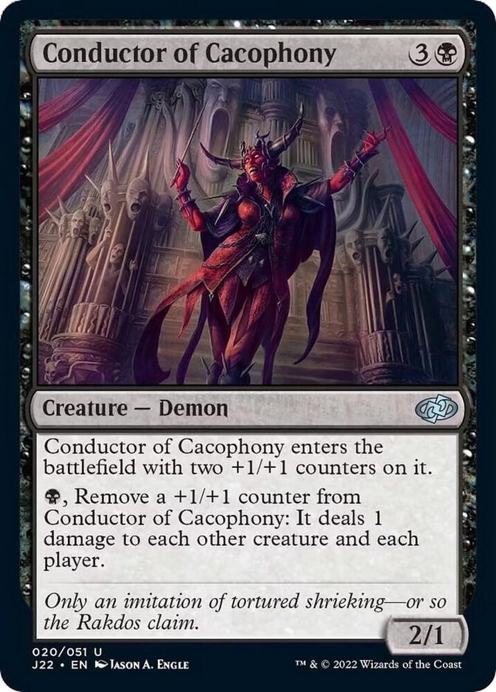 Conductor of Cacophony 20 card from Jumpstart 2022
