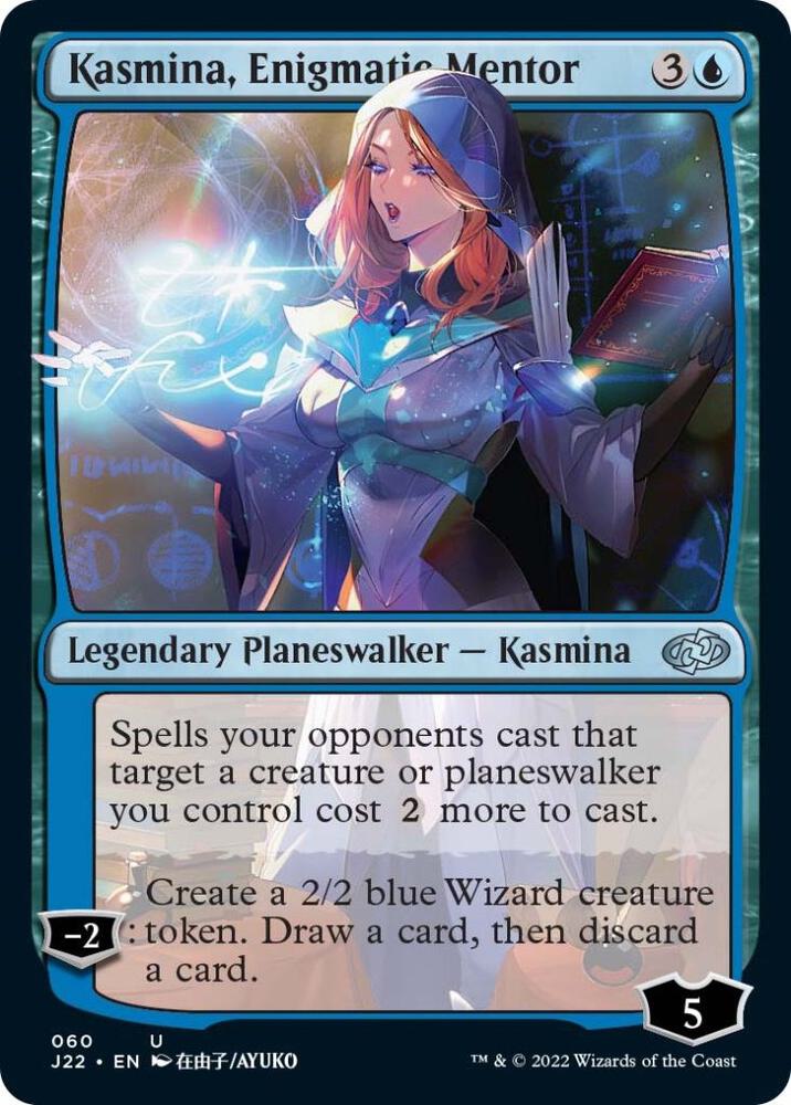 Kasmina, Enigmatic Mentor 60 card from Jumpstart 2022