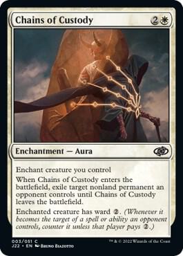 Chains of Custody 3 card from Jumpstart 2022