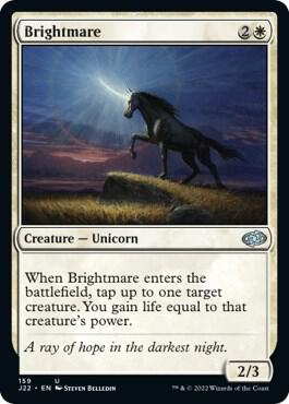 Brightmare 159 card from Jumpstart 2022