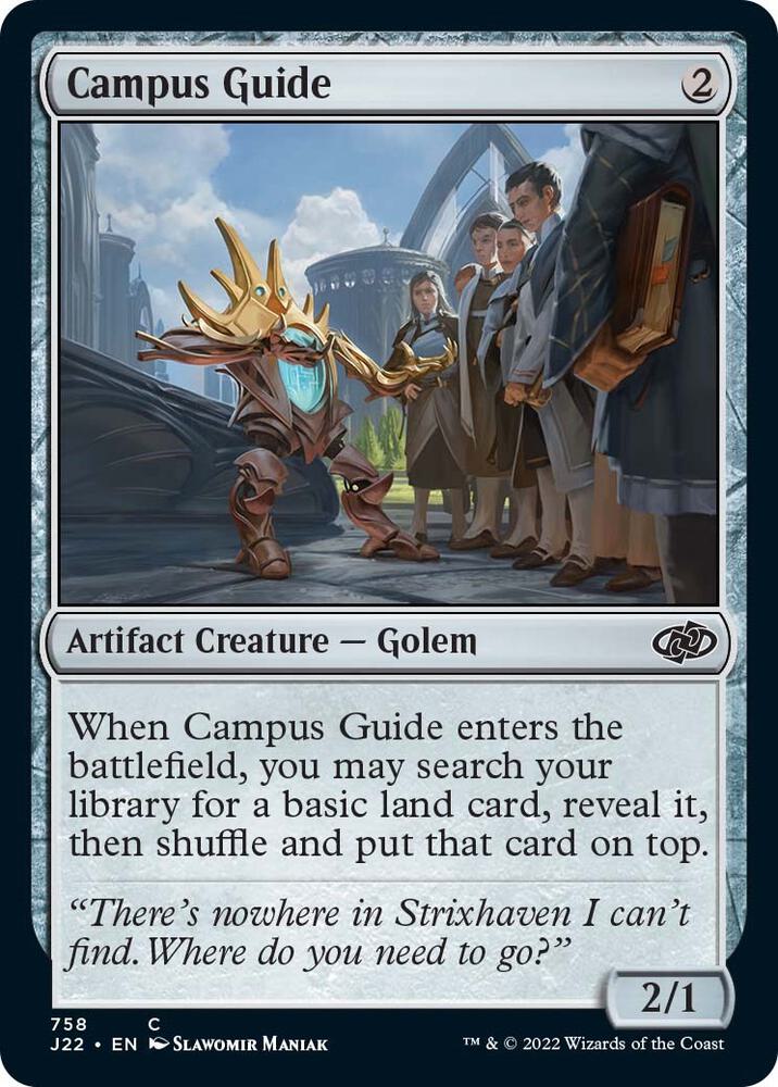 Campus Guide 758 card from Jumpstart 2022