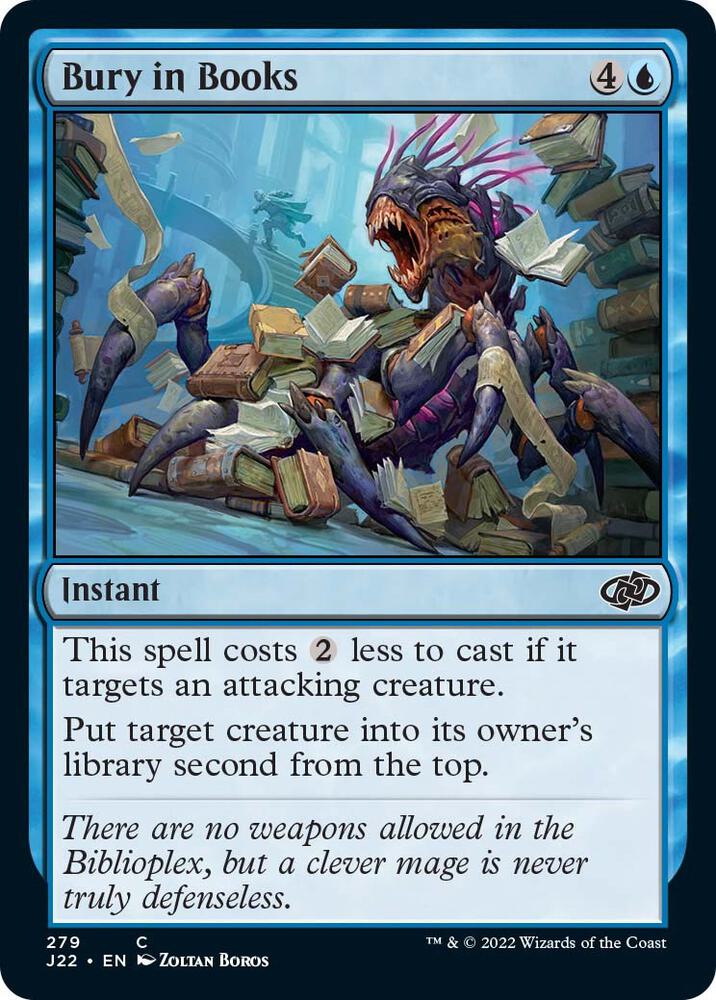 Bury in Books 279 card from Jumpstart 2022