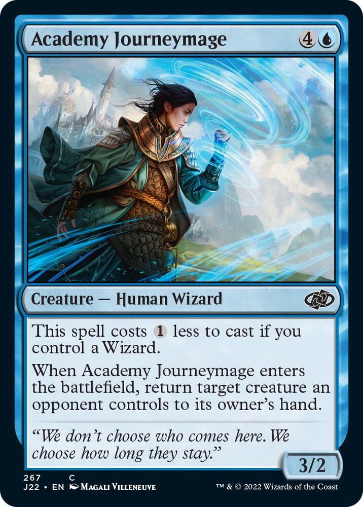 Academy Journeymage 267 card from Jumpstart 2022