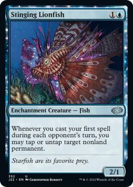 Stinging Lionfish 352 card from Jumpstart 2022