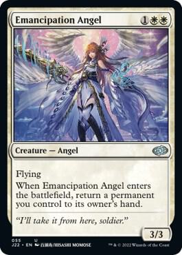 Emancipation Angel 55 card from Jumpstart 2022