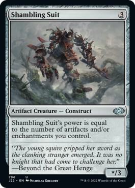 Shambling Suit 796 card from Jumpstart 2022