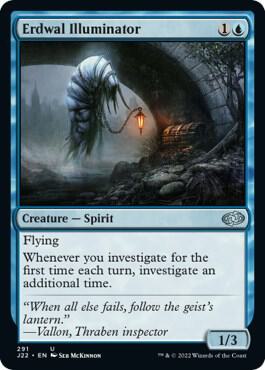 Erdwal Illuminator 291 card from Jumpstart 2022