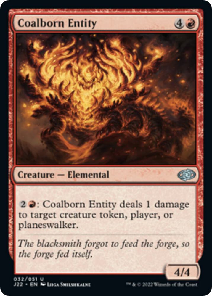 Coalborn Entity 32 card from Jumpstart 2022