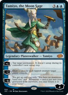 Tamiyo, the Moon Sage 358 card from Jumpstart 2022