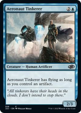 Aeronaut Tinkerer 268 card from Jumpstart 2022