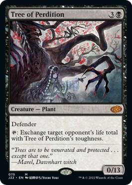 Tree of Perdition 75 card from Jumpstart 2022