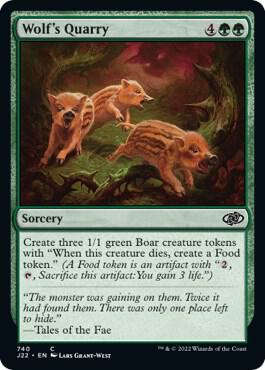 Wolf's Quarry 740 card from Jumpstart 2022