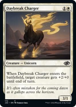 Daybreak Charger 172 card from Jumpstart 2022