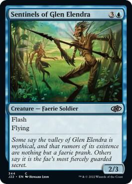 Sentinels of Glen Elendra 344 card from Jumpstart 2022
