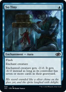 So Tiny 349 card from Jumpstart 2022