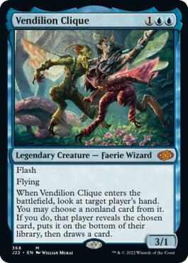 Vendilion Clique 368 card from Jumpstart 2022