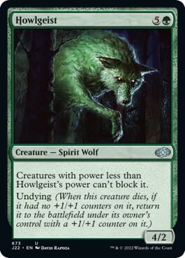 Howlgeist 673 card from Jumpstart 2022