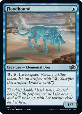 Floodhound 300 card from Jumpstart 2022