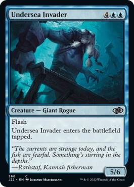 Undersea Invader 366 card from Jumpstart 2022