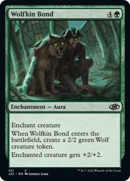 Wolfkin Bond 741 card from Jumpstart 2022