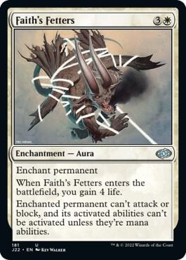 Faith's Fetters 181 card from Jumpstart 2022