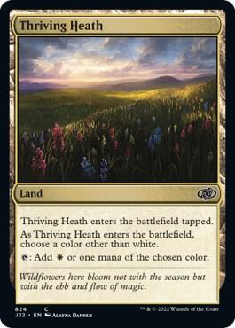 Thriving Heath 824 card from Jumpstart 2022