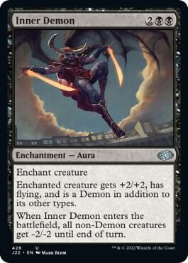 Inner Demon 428 card from Jumpstart 2022