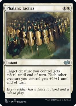 Phalanx Tactics 224 card from Jumpstart 2022