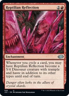 Reptilian Reflection 588 card from Jumpstart 2022