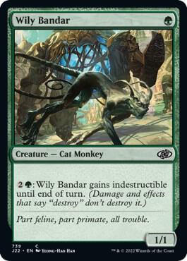 Wily Bandar 739 card from Jumpstart 2022
