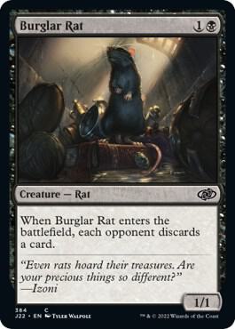 Burglar Rat 384 card from Jumpstart 2022