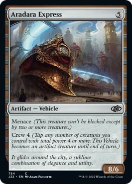 Aradara Express 754 card from Jumpstart 2022