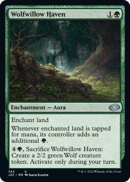 Wolfwillow Haven 742 card from Jumpstart 2022
