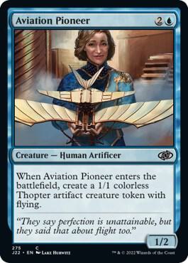 Aviation Pioneer 275 card from Jumpstart 2022