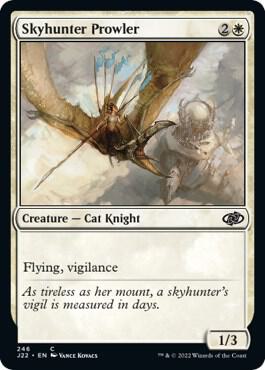 Skyhunter Prowler 246 card from Jumpstart 2022