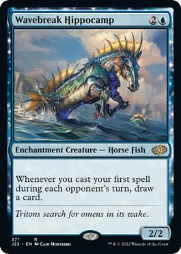 Wavebreak Hippocamp 371 card from Jumpstart 2022