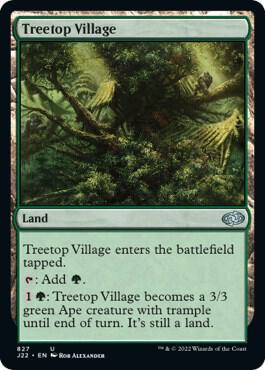 Treetop Village 827 card from Jumpstart 2022